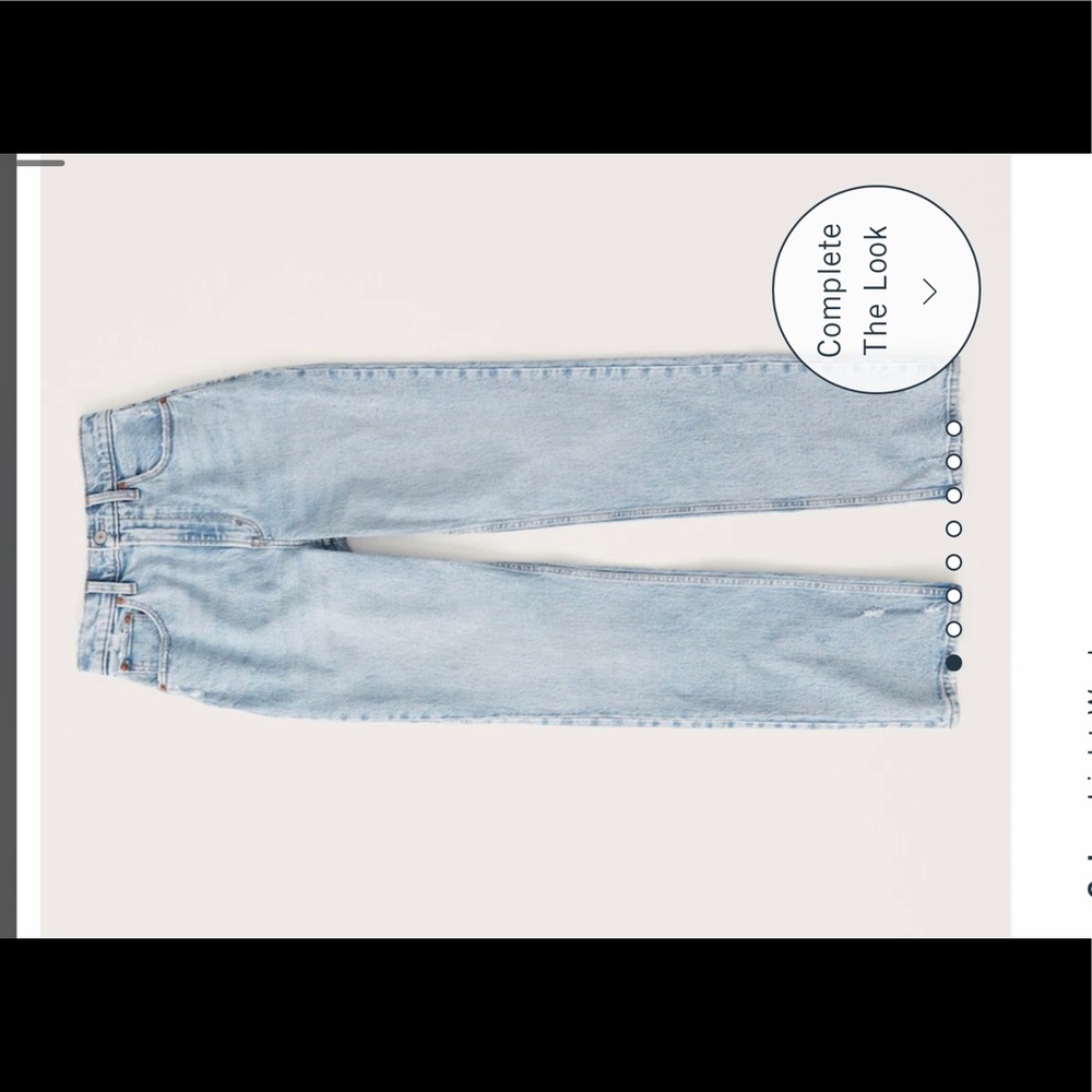 Abercrombie & fitch straight jeans